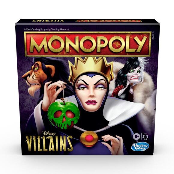 Monopoly Disney Villains Board Game - Picture 1 of 6